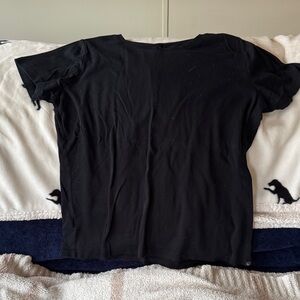 Eddie Bauer Black Short Sleeve Tee